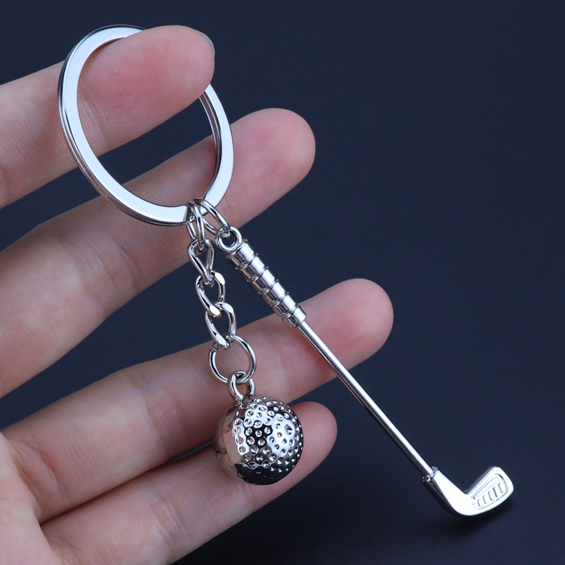 Table Tennis Keychain - Portachiavi creativo per attrezzatura da golf