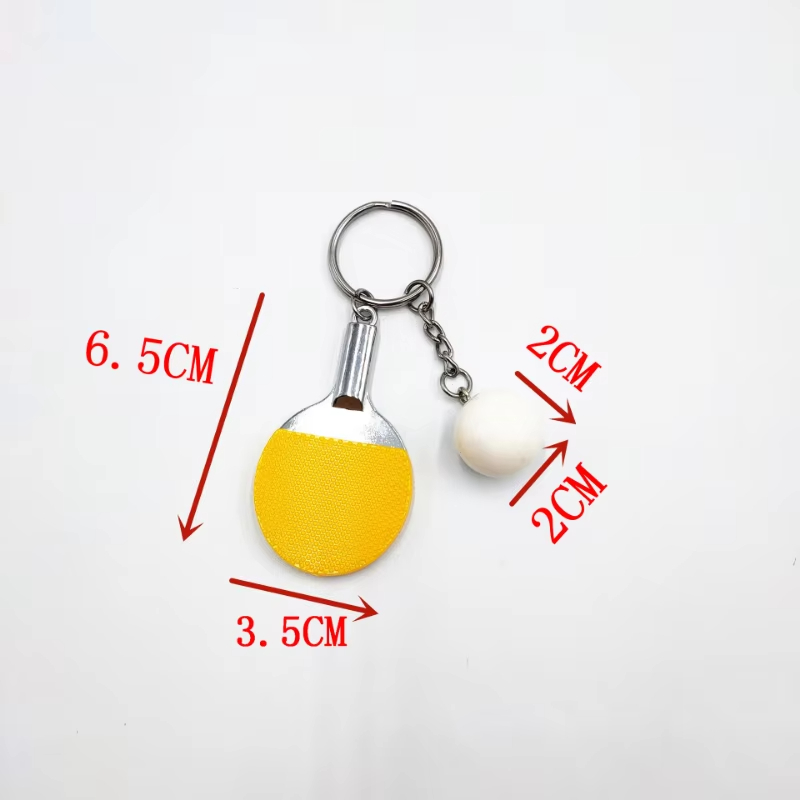 7 colori simpatici pendenti pe - Table Tennis Keychain recensione e prezzo