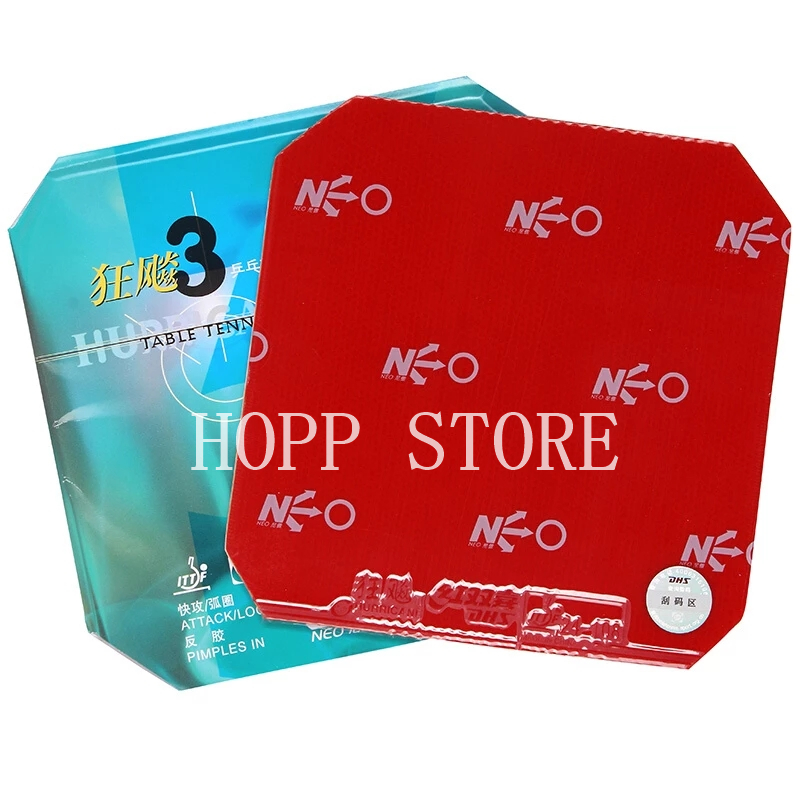 DHS Hurricane 3 neo gomma da p - Table Tennis Yasaka recensione e prezzo