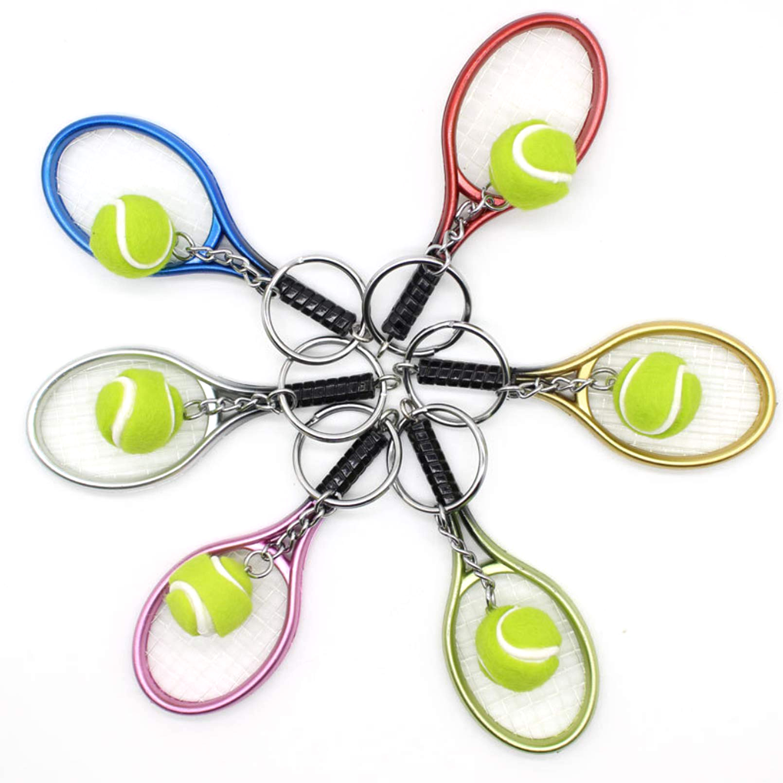 6 pezzi da tennis, ping pong,  - Table Tennis Keychain recensione e prezzo