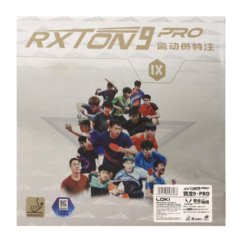 Gomma per Ping Pong LOKI RXTON - Table Tennis Player recensione e prezzo